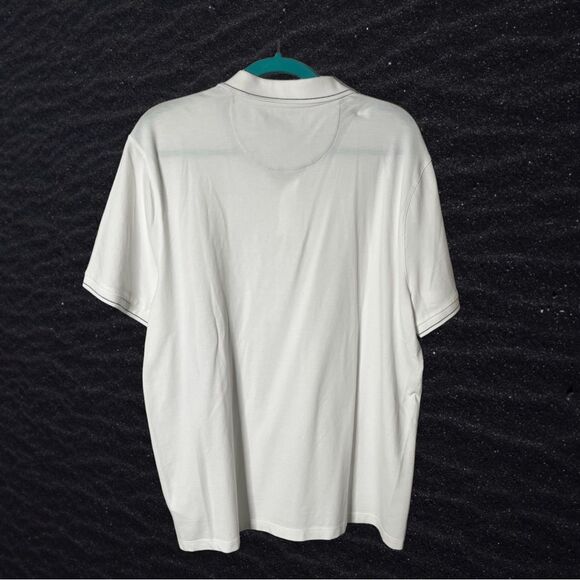 MICHAEL KORS men’s Short Sleeve Shirt with Gray Trim Size XL NWT - Picture 2 of 6